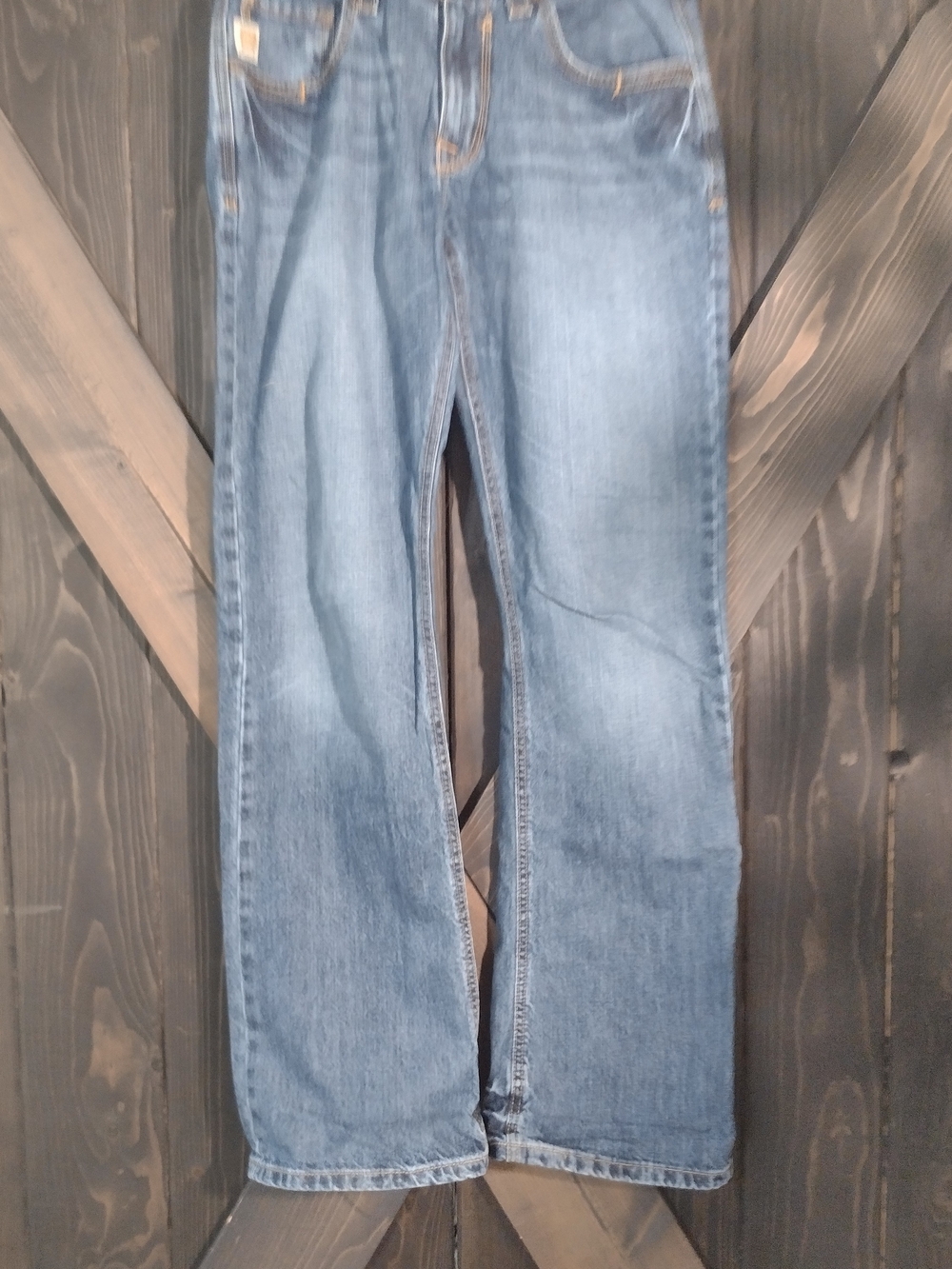 Cinch Men's Light Blue Relaxed Straight Jeans
